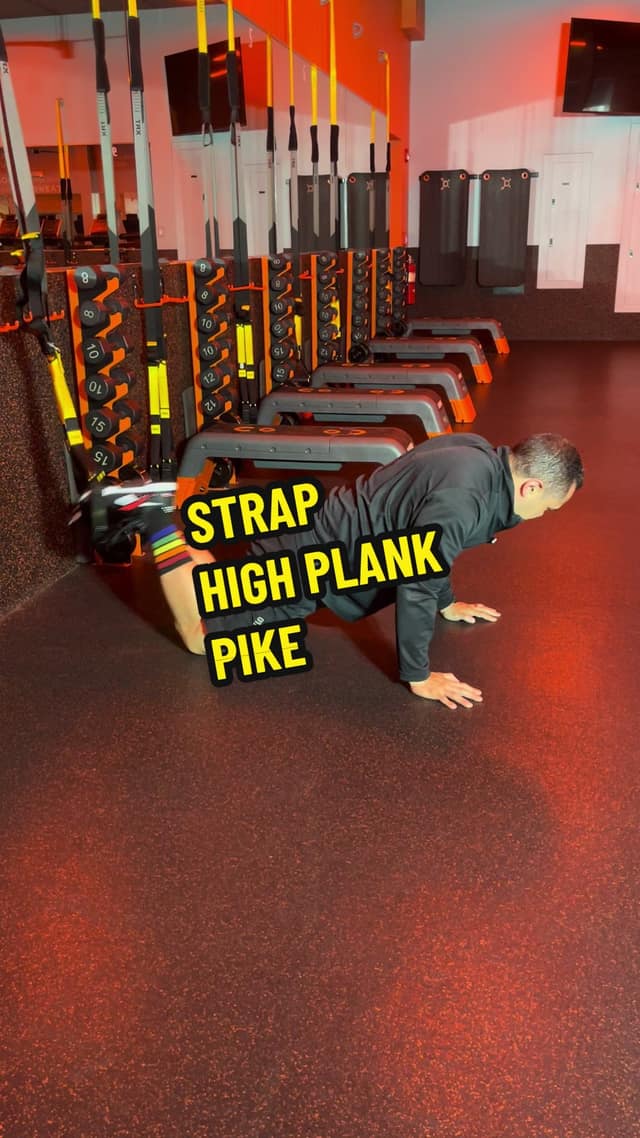 Strap High Plank Pike TikTok preview