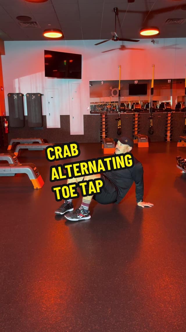 Crab Toe-Tap Mobility and Regression TikTok preview
