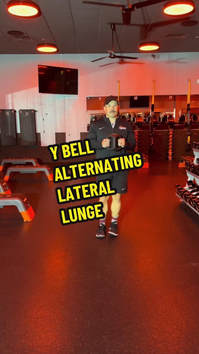 Y-Bell Alternating Lateral Lunge TikTok preview