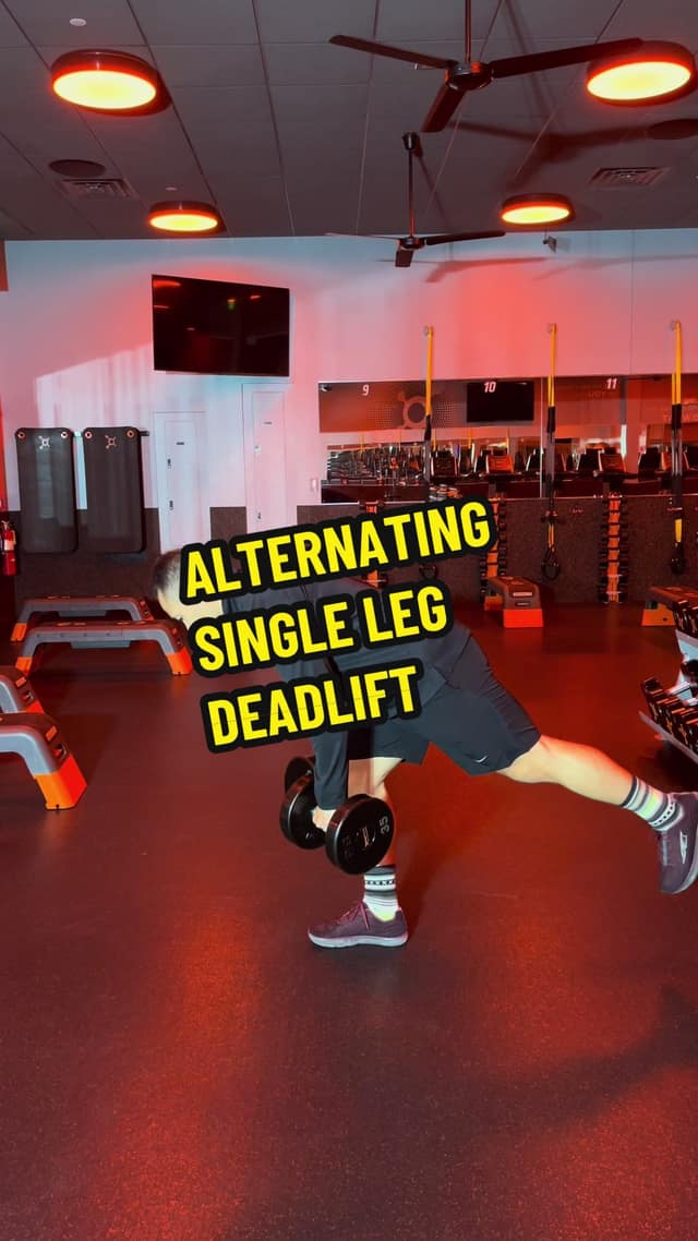 Alternating Single Leg Deadlift TikTok preview