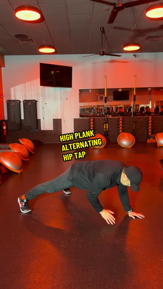 High Plank Alternating Hip Tap TikTok preview