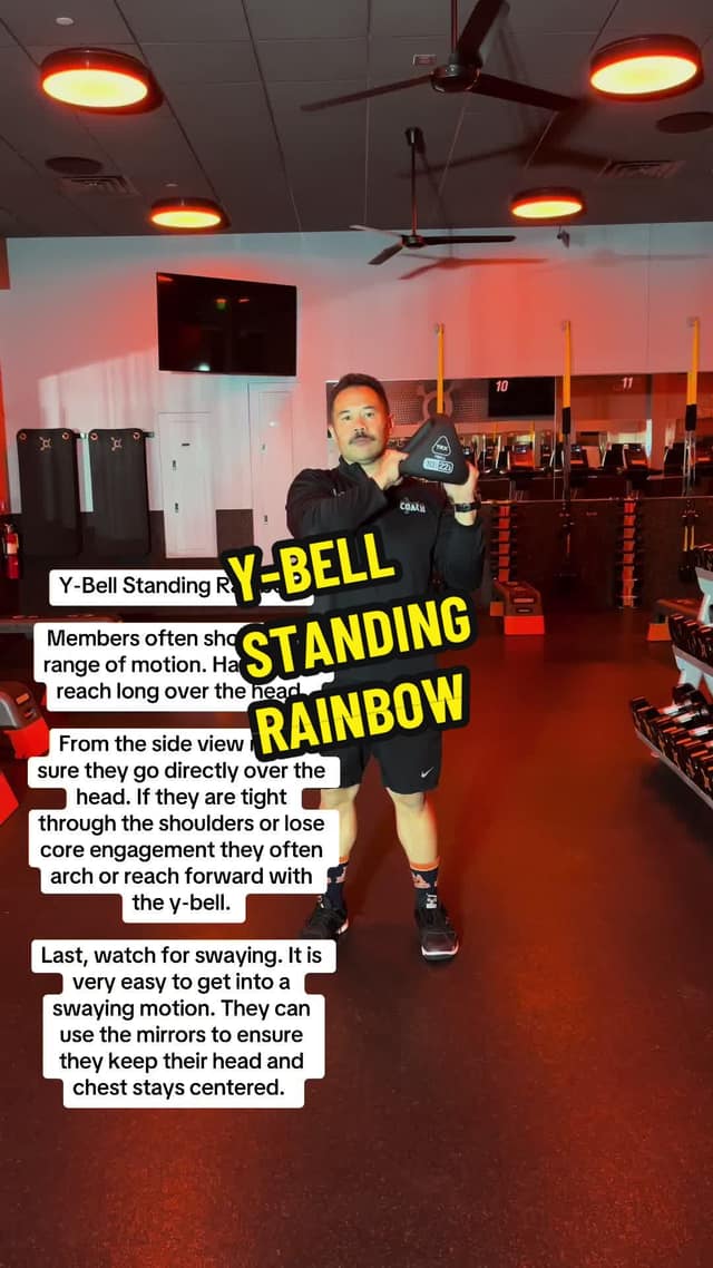 Y-Bell Standing Rainbow TikTok preview