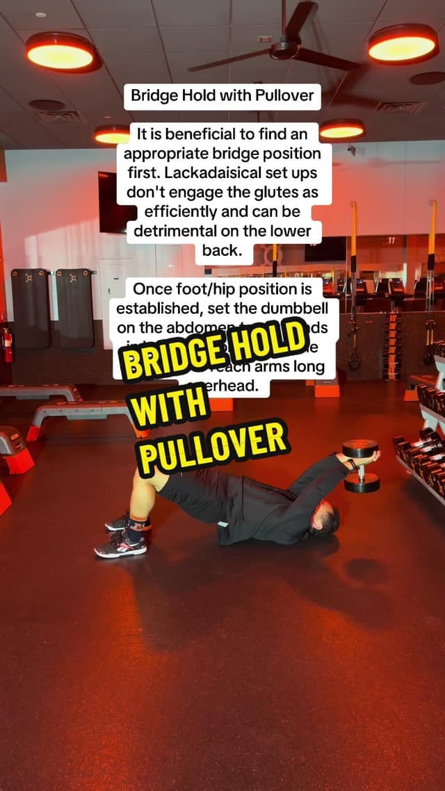 Bridge Hold with Pullover TikTok preview