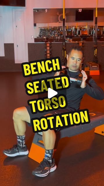 Bench Seated Torso Rotation | OTF Exercise Directory