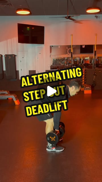Alternating Step Out Deadlift | OTF Exercise Directory